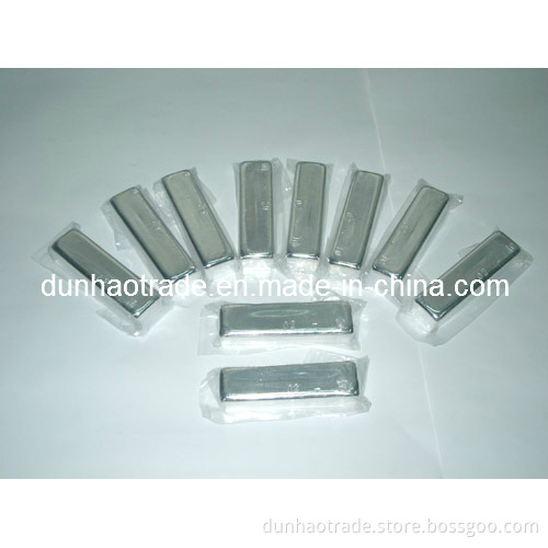 SGS/Indium Ingots, 4n, 4n5, 5n with Factory Price